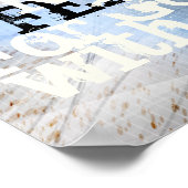 Geen angst voor God is bij mij Poster (Hoek)