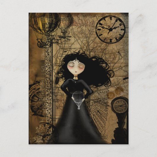 Geen angst voor vliegend Briefkaart (Voorkant)