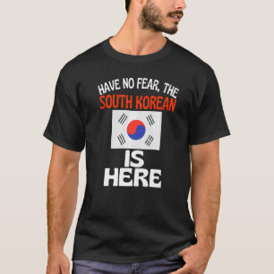Geen angst voor Zuid-Korea in Zuid-Korea T-shirt