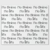 geen animatie geen leven cadeaupapier (Vlak)