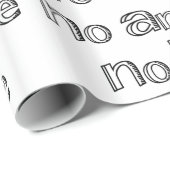 geen animatie geen leven cadeaupapier (Rol Hoek)