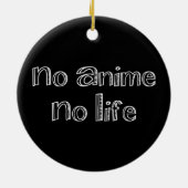 geen animatie geen leven keramisch ornament (Achterkant)