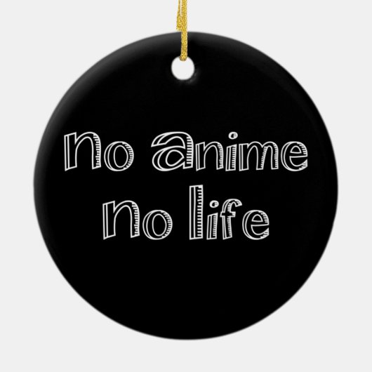 geen animatie geen leven keramisch ornament (Achterkant)