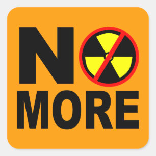 Geen anti-nucleaire protestslogan meer Sticker