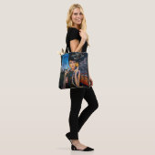 Geen Antwoord Tote Bag (Op model)