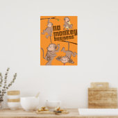 Geen apenbedrijf | KINDER POSTER (Keuken)