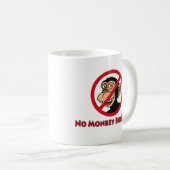 Geen apenbedrijf koffiemok (Voorkant rechts)