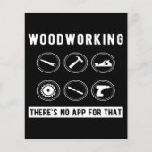Geen app voor Woodworking Flyer (Voorkant)