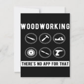 Geen app voor Woodworking Kaart (Voorkant)
