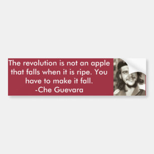 "Geen Apple" Che Quote Bumpersticker