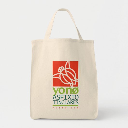 Geen asfixio tintelingen. tote bag (Voorkant)