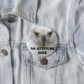 Geen Attitude_ Ronde Button 7,6 Cm (In situ)