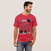 Geen authentieke stijl van kunstmatig Intelligence T-shirt (Voorkant volledig)