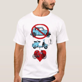 Geen auto's t-shirt