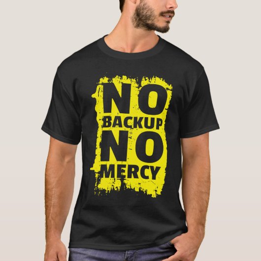 Geen back-uptechniek voor Mercy Coding T-shirt (Voorkant)