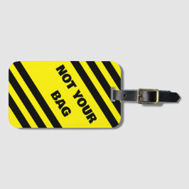 Geen Bagagelabel voor uw tas