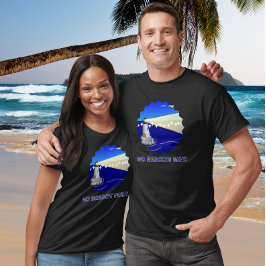 Geen bakenweg! Grappige vuurtorenpun T-shirt