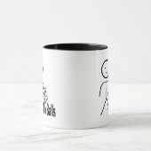 Geen ballen mok (Midden)