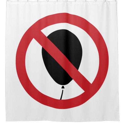 GEEN ballon ⚠ Thai Sign ⚠ Douchegordijn (Voorkant)