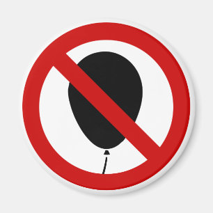 GEEN ballon ⚠ Thai Sign ⚠ Magneet