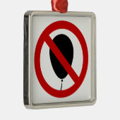 GEEN ballon ⚠ Thai Sign ⚠ Metalen Ornament (Rechts)