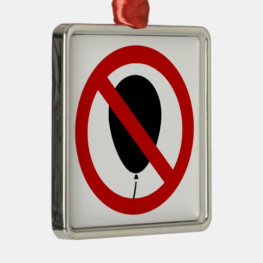 GEEN ballon ⚠ Thai Sign ⚠ Metalen Ornament (Rechts)