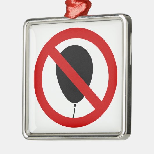 GEEN ballon ⚠ Thai Sign ⚠ Metalen Ornament (Links)