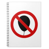GEEN ballon ⚠ Thai Sign ⚠ Notitieboek (Voorkant)