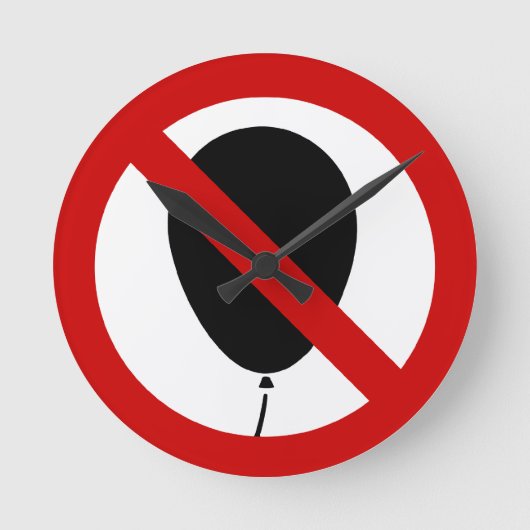 GEEN ballon ⚠ Thai Sign ⚠ Ronde Klok (Voorkant)