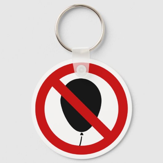 GEEN ballon ⚠ Thai Sign ⚠ Sleutelhanger (Voorkant)