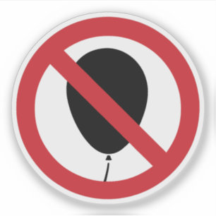 GEEN ballon ⚠ Thai Sign ⚠ Sticker