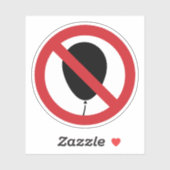 GEEN ballon ⚠ Thai Sign ⚠ Sticker (Vel)
