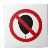 GEEN ballon ⚠ Thai Sign ⚠ Tegeltje