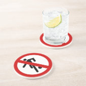 GEEN Balspellen ⚠ Thais Parkbord ⚠ Zandsteen Onderzetter (Zijkant)