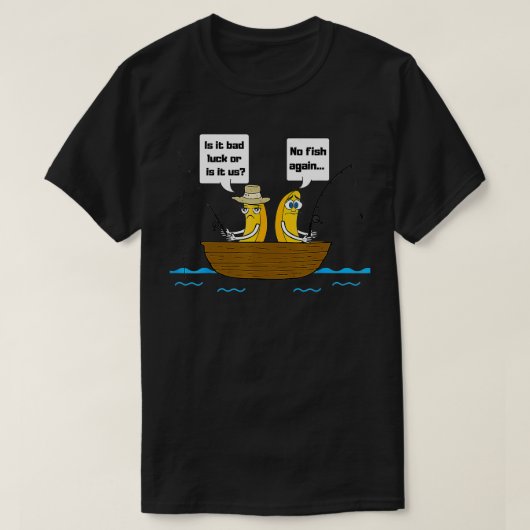 Geen bananen op de boot Vist T-shirt (Design voorkant)