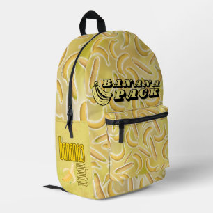 Geen bananen over het Banana Back Pack Bedrukte Rugzak