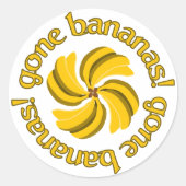 Geen bananen! stickers (Voorkant)
