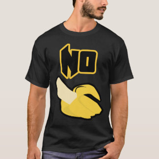 Geen bananen t-shirt