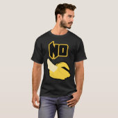 Geen bananen t-shirt (Voorkant volledig)