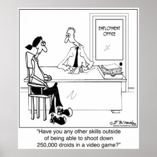 Geen banenvaardigheden? poster