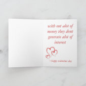 Geen bankrekening3[1], IST2_419124_PAINTED_HEART.. Feestdagen Kaart (Binnen)