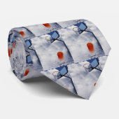 Geen basketbal vandaag stropdas (Opgerold)