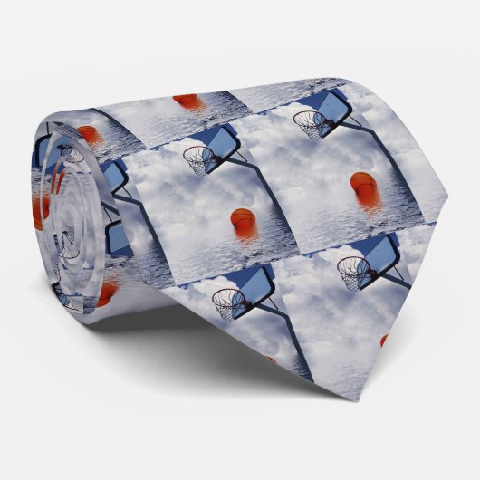 Geen basketbal vandaag stropdas (Opgerold)