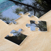 Geen Beach Chairs in het water. Grand Cayman Legpuzzel (Zijkant)
