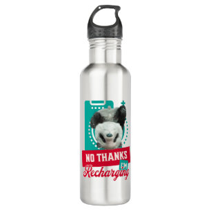 Geen Bedankt, ik ben het opladen van Panda Beer Cu Waterfles