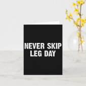 Geen been-dag overslaan kaart (Gele Bloem)