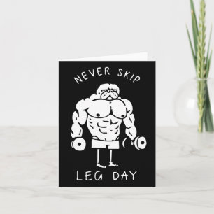 Geen been-dag overslaan kaart