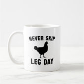 Geen been-dag overslaan koffiemok (Links)