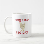 Geen been-dag overslaan koffiemok (Links)