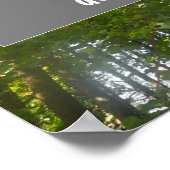 Geen, behalve het moedige inspirerend proverb-post poster (Hoek)